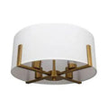 Semi-flush mount ceiling light, by Myth Realm, for hallway, bedroom, or entryway