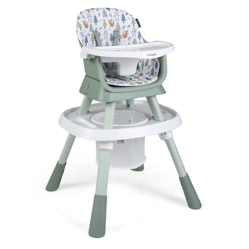 16-in-1 Convertible High Chair with 360° Activity Center