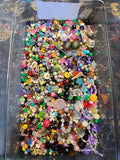 1lb Mixed Bead Various Sizes For Crafting May Or May Not Have Matches  J090226-0