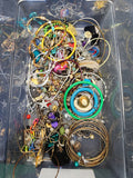 1lb Mixed  Jewelry For Crafting May Or May Not Have Matches  J081826-1