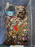 1lb Mixed  Jewelry For Crafting May Or May Not Have Matches  J082026-1