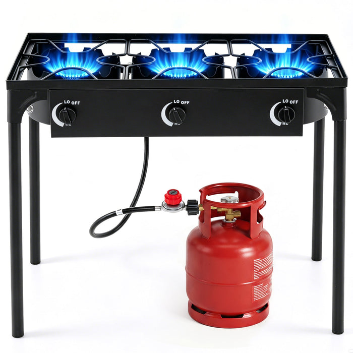 3-Burner Propane Outdoor Stove