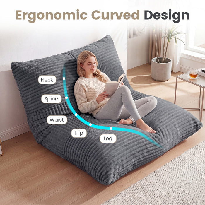 3-in-1 Giant Bean Bag Chair