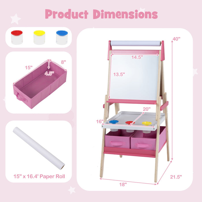 3-in-1 Kids Art Easel