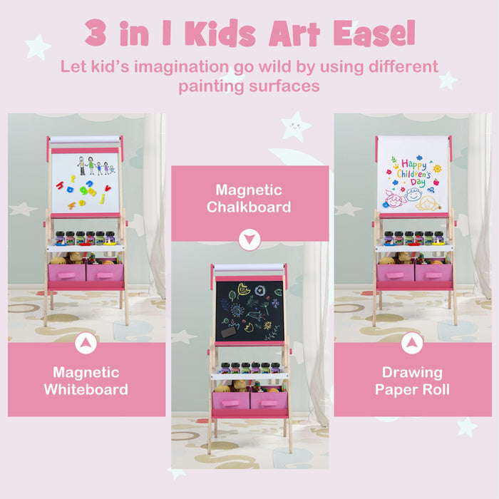 3-in-1 Kids Art Easel