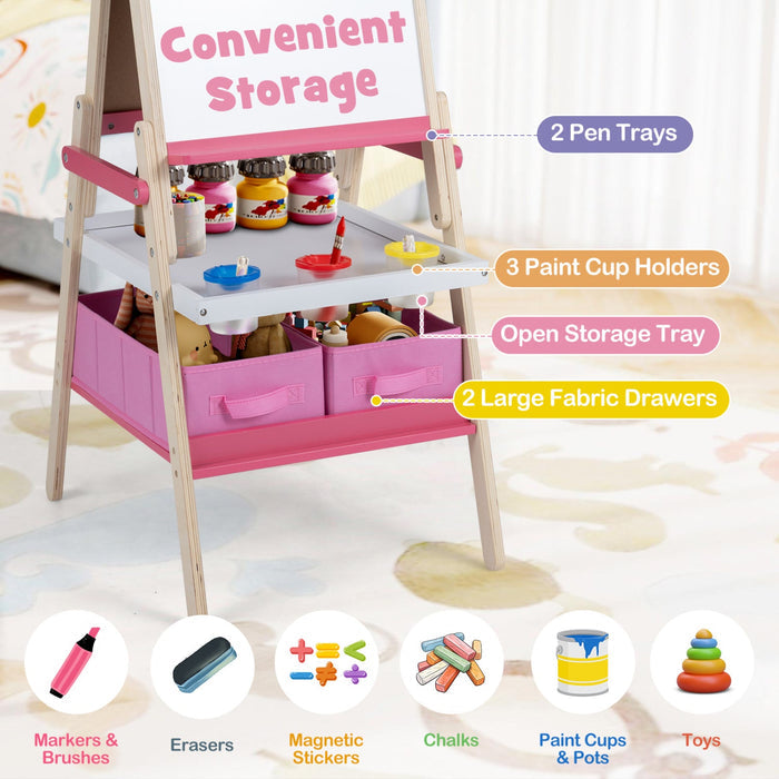 3-in-1 Kids Art Easel