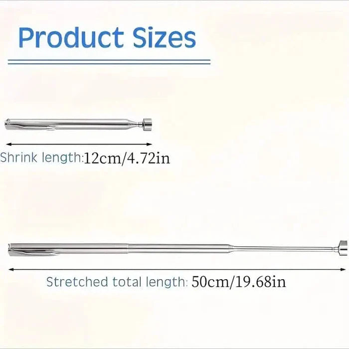 3-in-1 Telescopic Magnetic Grabber Tool