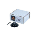 3" Roloc Disc Backup Pad with 1/4 in Shank for Sanding Discs -3MAN---Eagle National Supply
