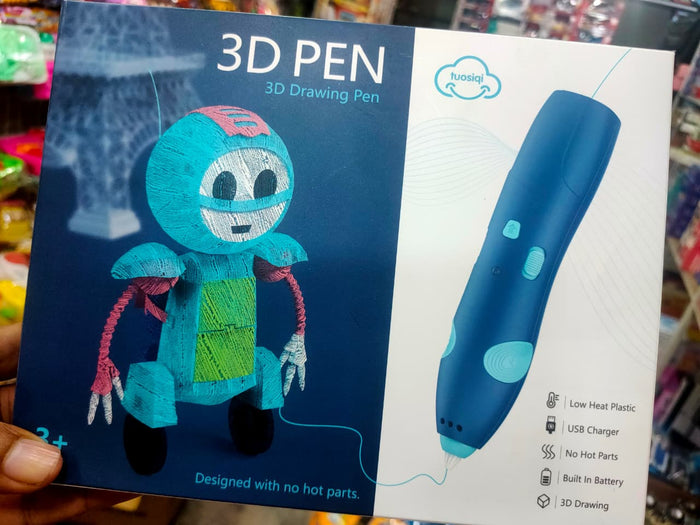 3D Drawing Pen for Kids – Safe No-Hot-Parts Design