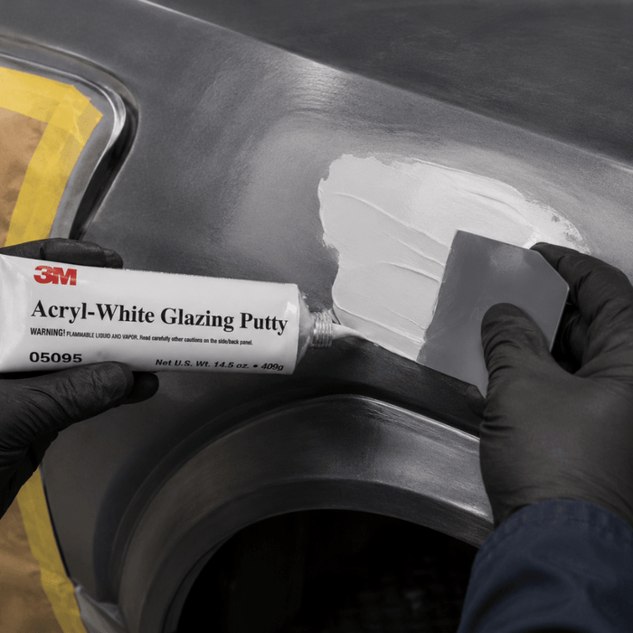 3M 05095 Acryl White Slow Spot Glazing Putty, 14.5 oz Tube -5095 - Eagle National Supply