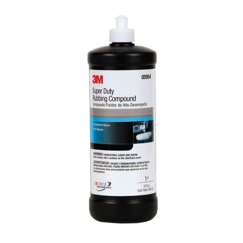 3M™ 05954 Super Duty Brown Rubbing Compound, 1 Quart - 5954 - Eagle National Supply