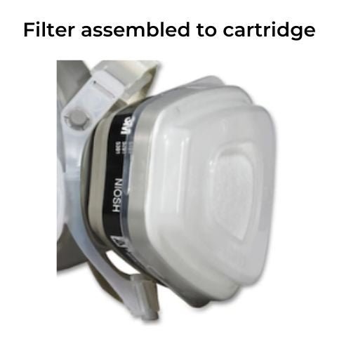 3M 07195 Replacement Vapor Cartridge and Filter Pack -7195---Eagle National Supply