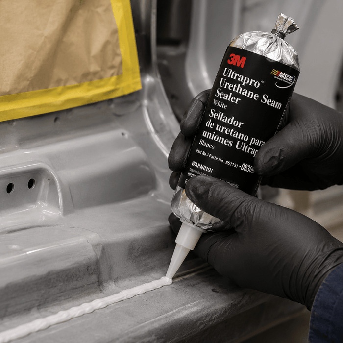 3M 08360 1-Part White Urethane Seam Sealer, 10.4 oz Foil Pack -8360 - Eagle National Supply