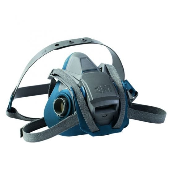3M 6502QL Medium Rugged Half-Mask Respirator with Quick Latch -49490---Eagle National Supply