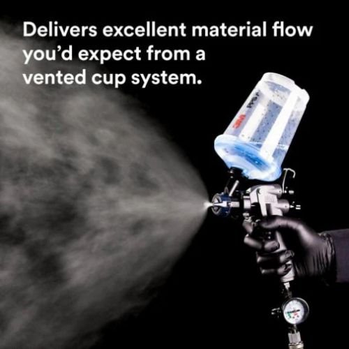 3M PPS 2.0 32 oz Std Vented Spray Cup Kit, 26164, 125 Mic Filter - 26164 - Eagle National Supply