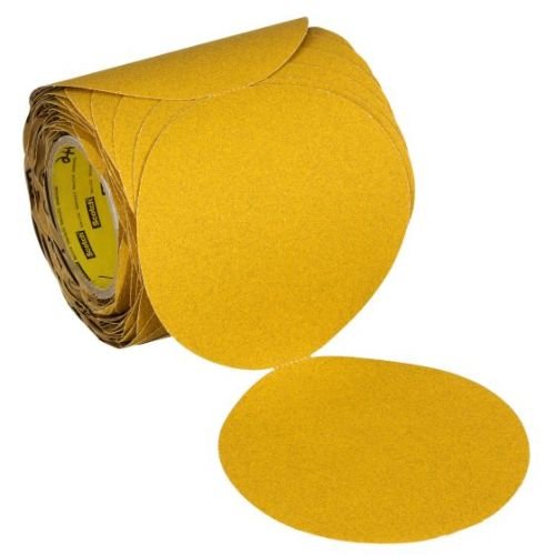 3M™ Stikit™ 6 in Gold Abrasive Disc Roll, No Hole | 100 per Roll - 9310 - 40 Grit - Eagle National Supply