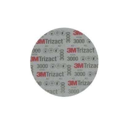 3M Trizact 3" Foam Abrasive Disc, 3000 Grit, Box of 15 ---Eagle National Supply