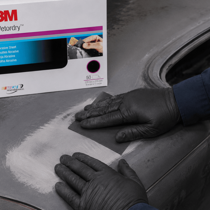 3M Wetordry 02038 400 Grit Abrasive Sheeting | 9"x11" | Case of 50 -02038 - Eagle National Supply