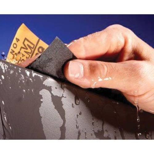 3M Wetordry 1200 Grit Black Silicon Carbide Abrasive Sheet #2022, 50 pc -2022---Eagle National Supply