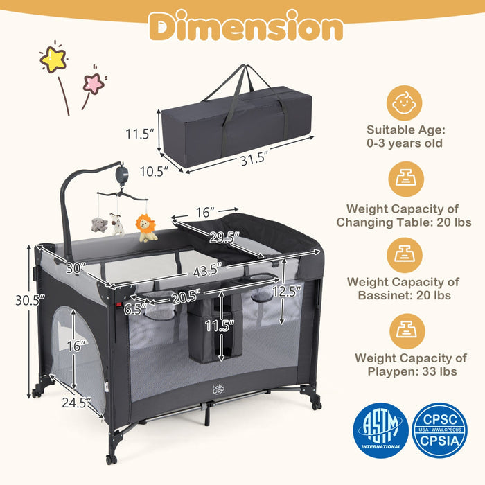 5-in-1 Baby Pack and Play