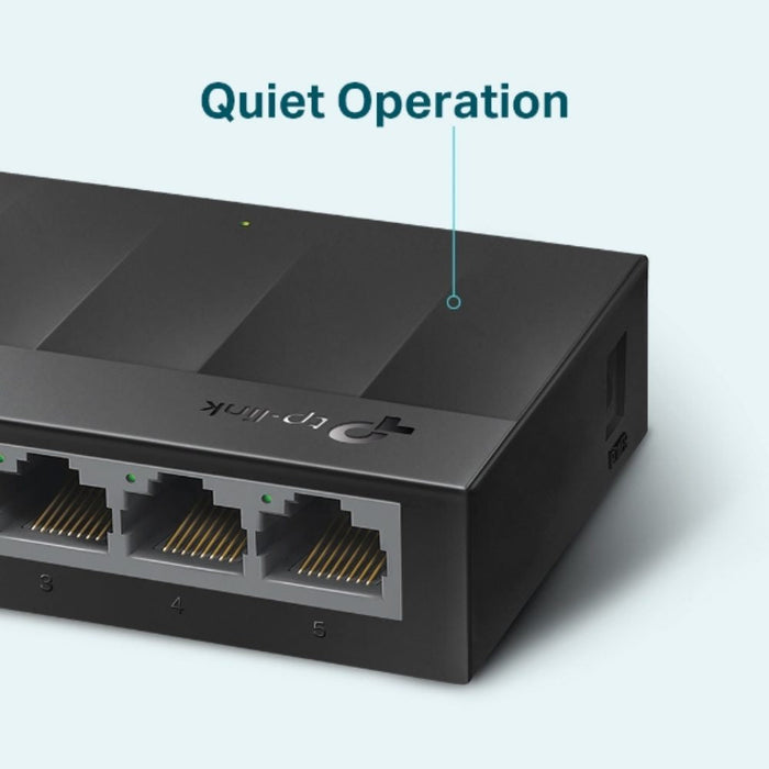 5-Port Gigabit Desktop Switch Plug & Play Fanless - TP-Link