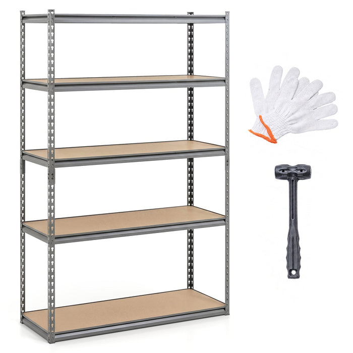 5-Tier Metal Garage Shelving Unit