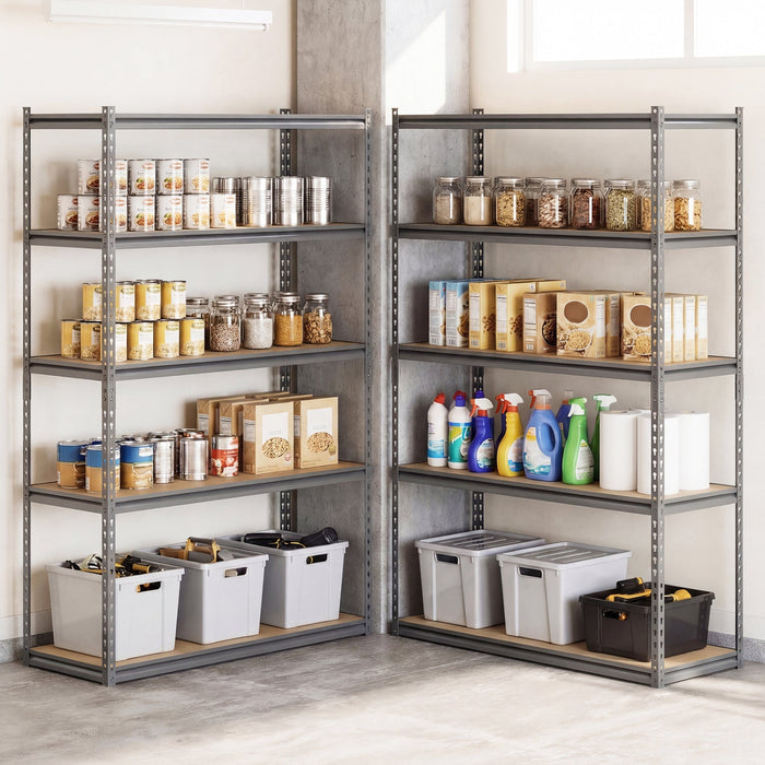 5-Tier Metal Garage Shelving Unit