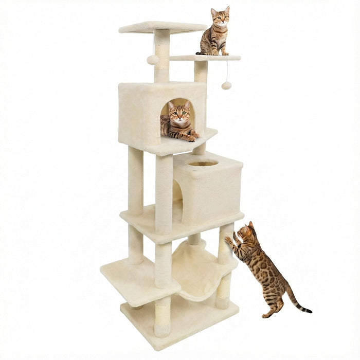 57-Inch Multi-Level Cat Tree