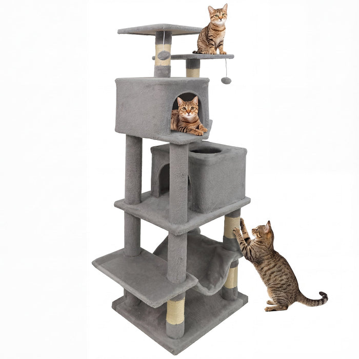 57-Inch Multi-Level Cat Tree