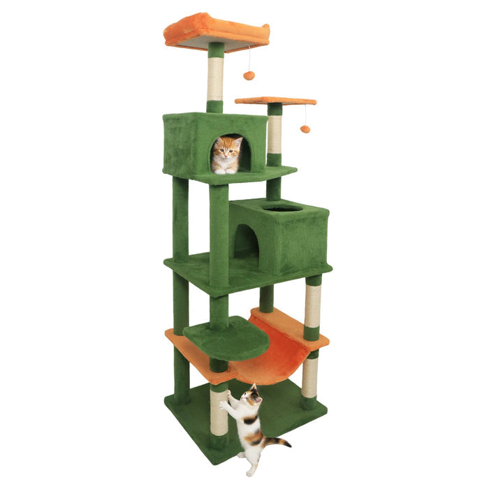 75" Multi-Level Cat Tree Tower