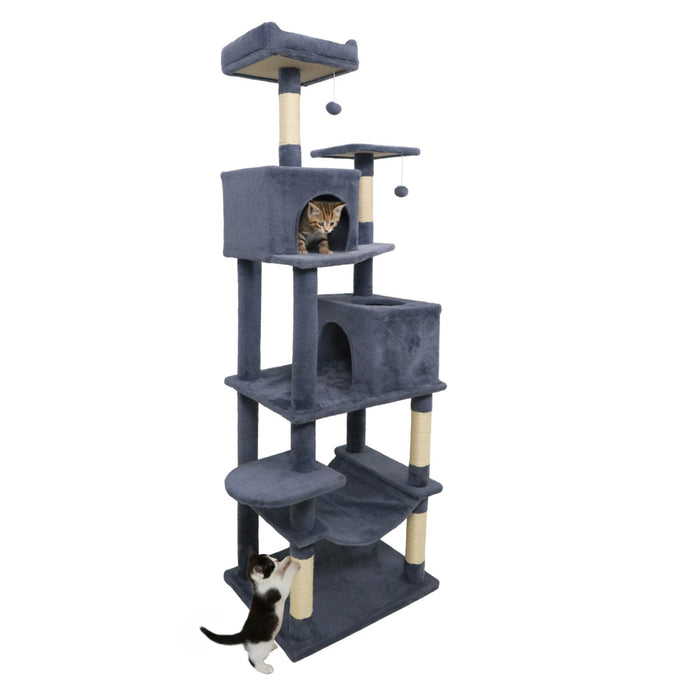 75" Multi-Level Cat Tree Tower