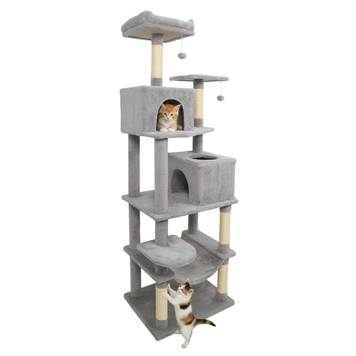 75" Multi-Level Cat Tree Tower