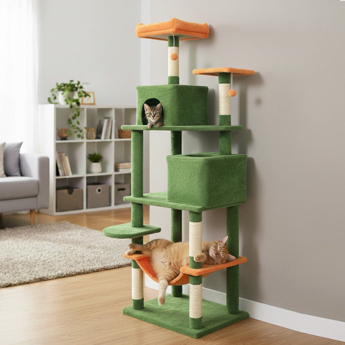 75" Multi-Level Cat Tree Tower