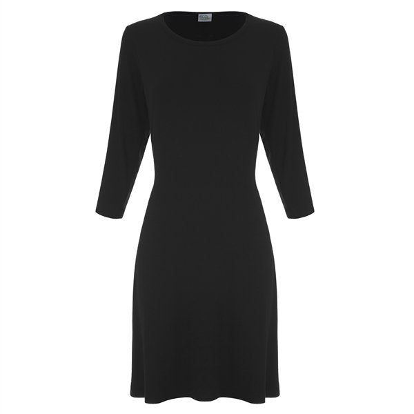 A-Line Bamboo Little Black Dress
