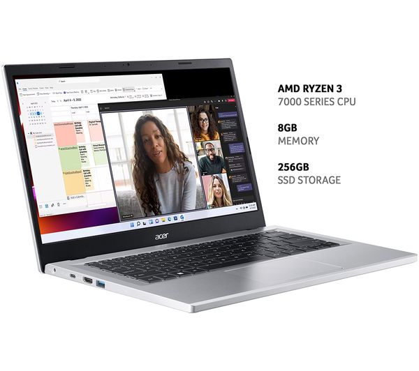 Acer Laptop A314-31P - Eight-Core i3 8GB DDR5 RAM 128GB SSD