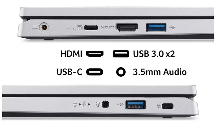 Acer Laptop Aspire Go 14 - Eight-Core i3 8GB DDR5 RAM 128GB