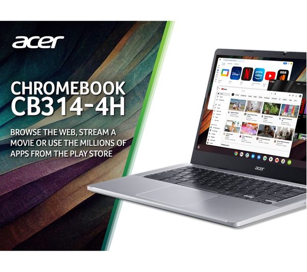 Acer Laptop Chromebook 314 - Intel Dual-Core 8GB RAM 128GB