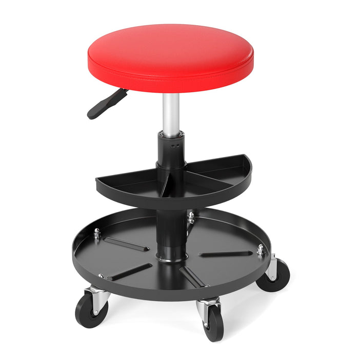 Adjustable Rolling Mechanic Stool