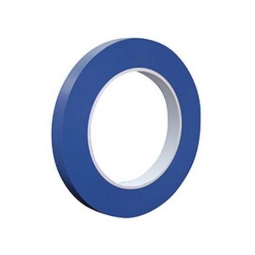 American FM71 1/8" x 36 yd Roll Fine Line Blue Masking Tape, Case of 12 -FM71-1/8-CASE---Eagle National Supply