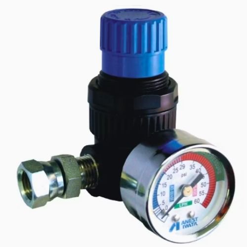 ANEST IWATA 8131B 1/4 in Adjustable Air Flow Regulator -8131B---Eagle National Supply