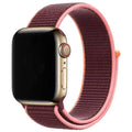 Apple Watch bandje - geweven - nylon - pruim