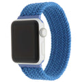 Apple Watch bandje - nylon - gevlochten solo - atlantische blauw