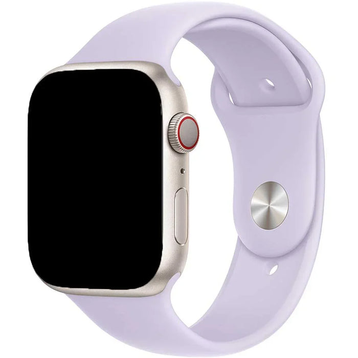 Apple Watch bandje - siliconen - elegant paars