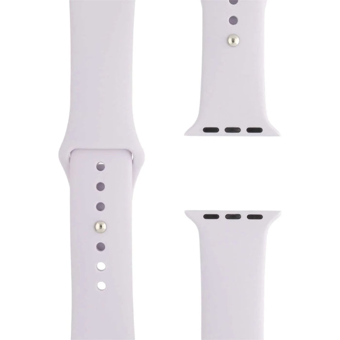 Apple Watch bandje - siliconen - elegant paars