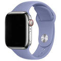 Apple Watch bandje - siliconen - Engelse lavendel
