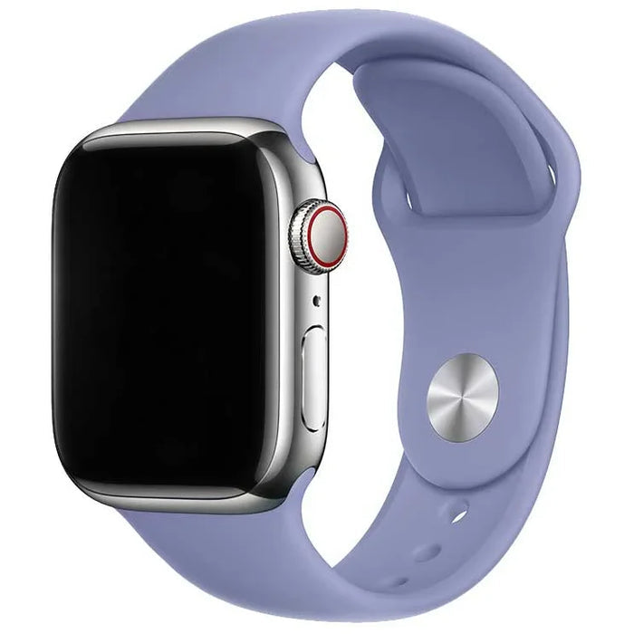 Apple Watch bandje - siliconen - Engelse lavendel