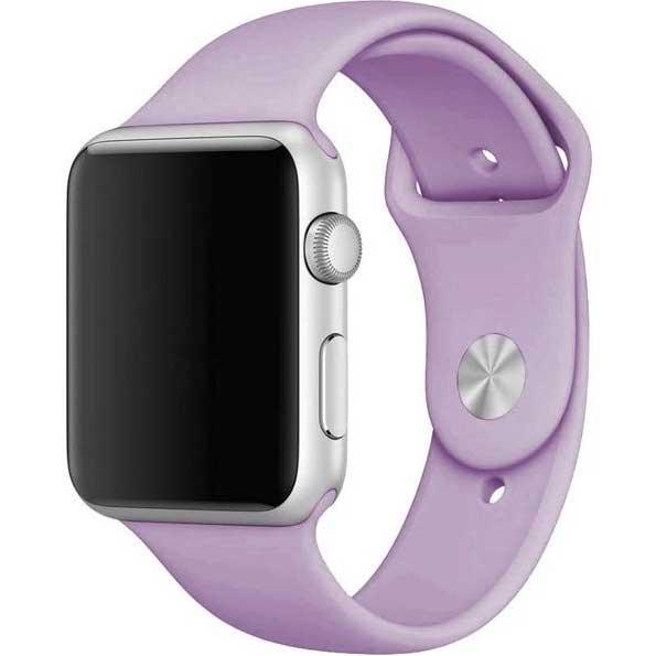 Apple Watch bandje - siliconen - lichtpaars