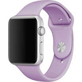 Apple Watch bandje - siliconen - lichtpaars