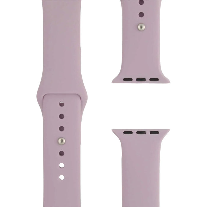 Apple Watch bandje - siliconen - lichtpaars