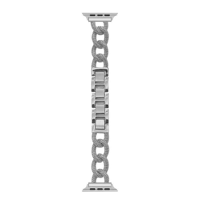 Apple Watch bandje Chain - staal - zilver